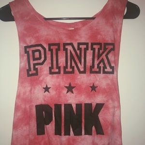 VS PINK Tye Dye Tank Top